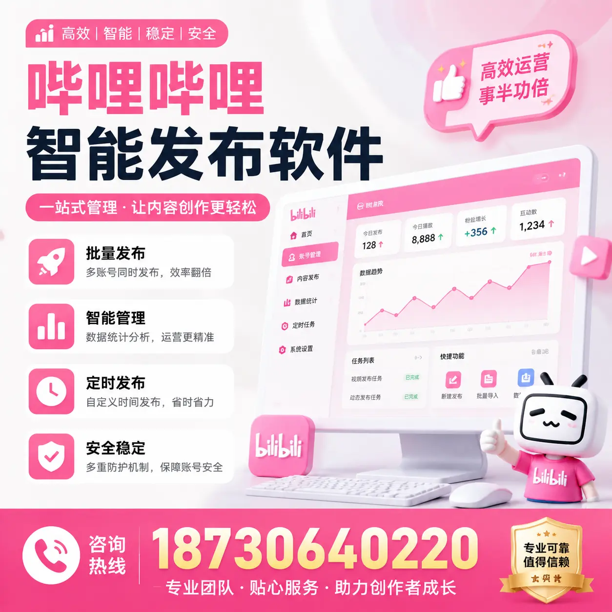 如何评估哔哩哔哩智能发布软件的ROI？安顺 企业必读